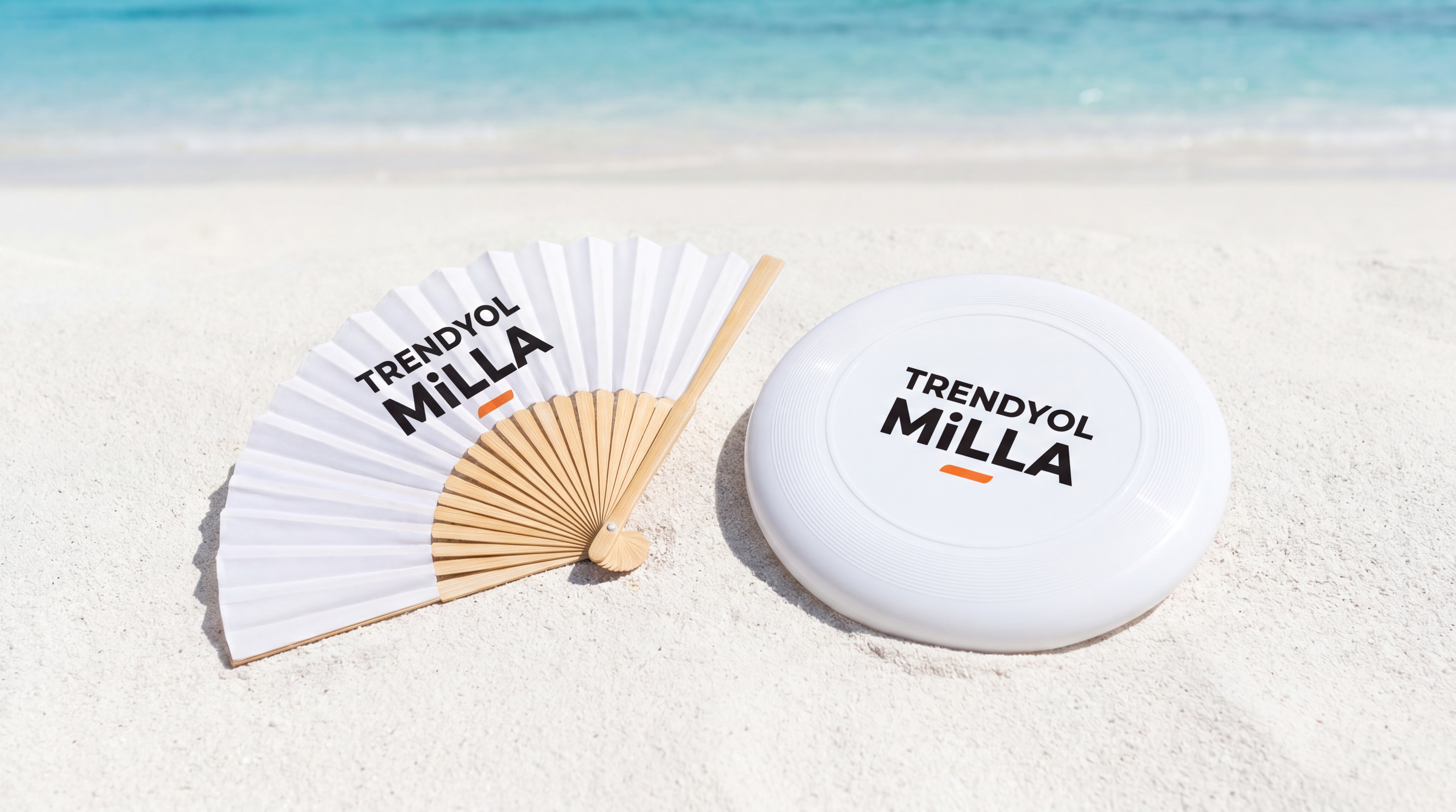 Milla yelpaze ve frisbee